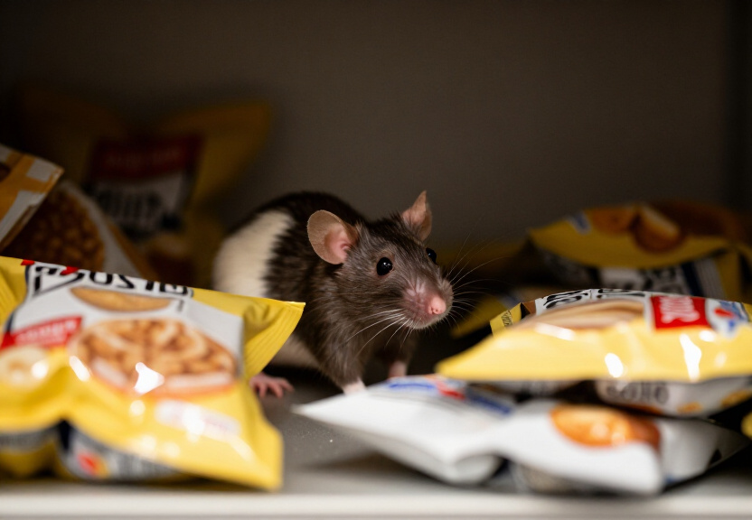 Rodent Removal in a Storage Unit